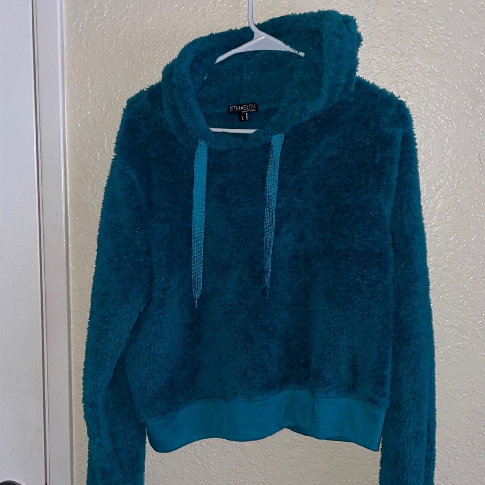 Fluffy hoodie
